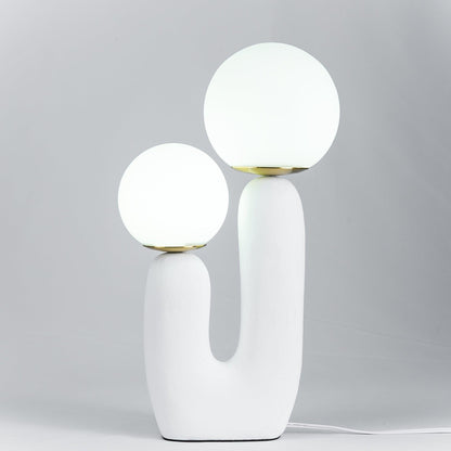 Lampka stołowa podwójna