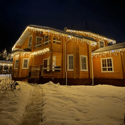 LED icicle lights 20 m
