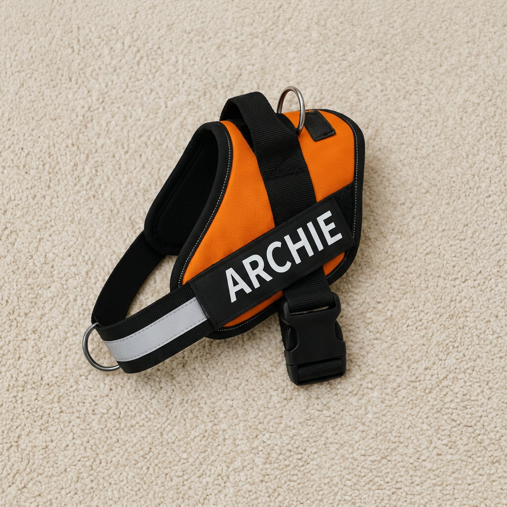 Harnais pour chien avec anneau en D