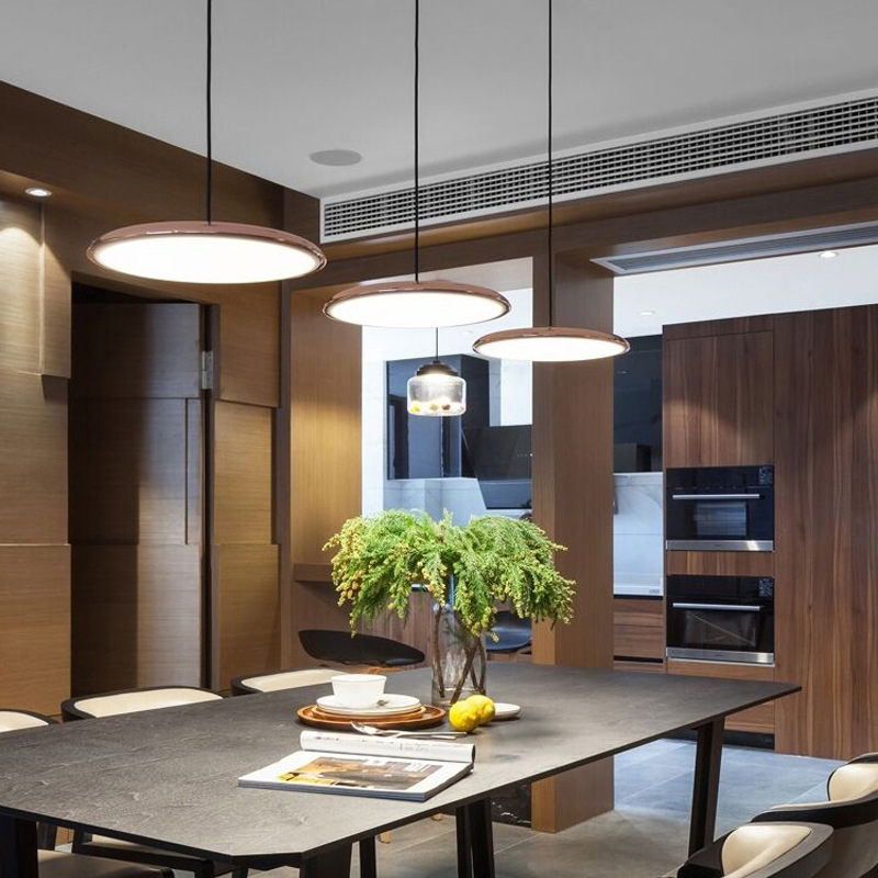 Aluminum LED pendant lamp