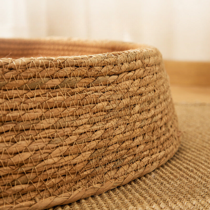 Panier tressé pour chat