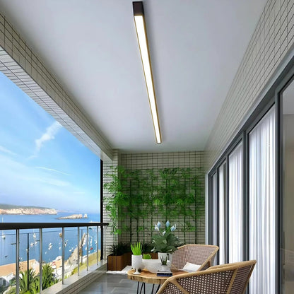 Linear LED ceiling light