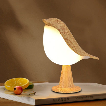 Lampe LED avec motif d’oiseau
