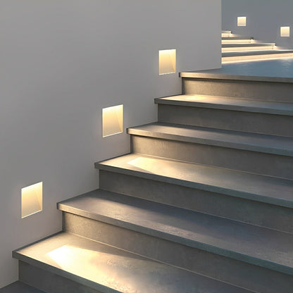 Applique LED encastrée dans le mur