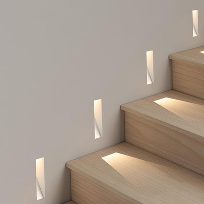 Applique LED encastrée dans le mur