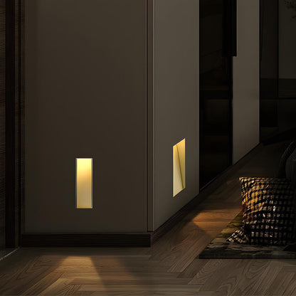 Applique LED encastrée dans le mur