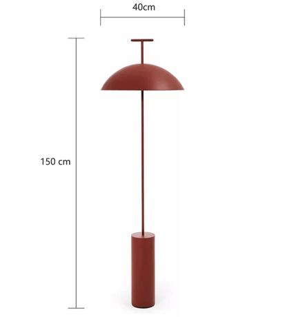 LED stojací lampa typu wig