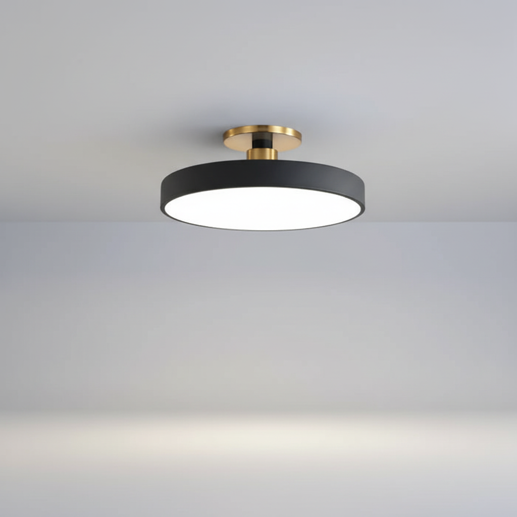 Lampe LED ronde pour plafond