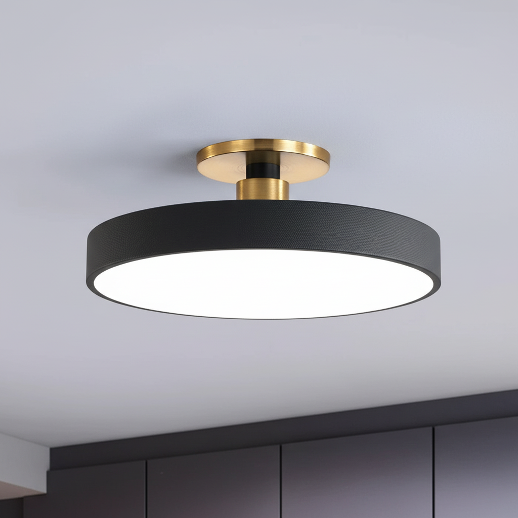 Lampe LED ronde pour plafond