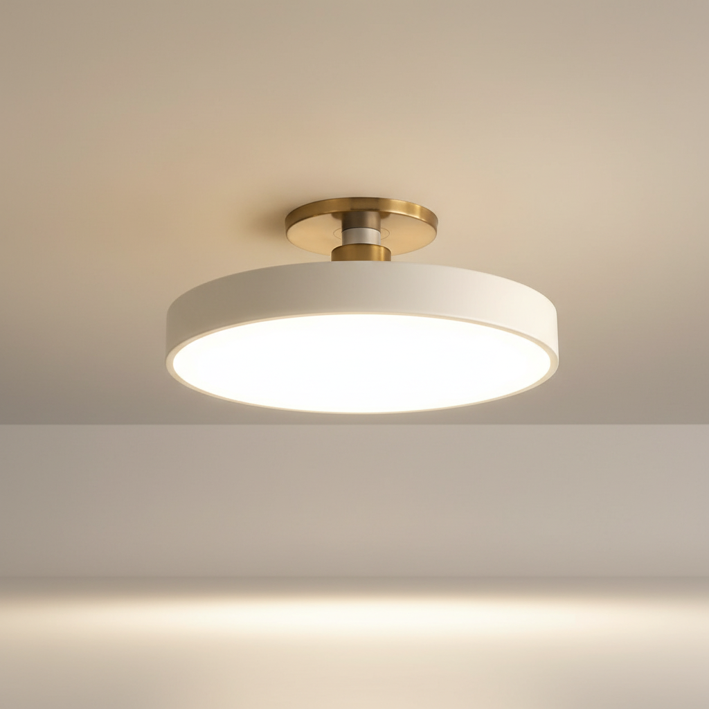 Lampe LED ronde pour plafond