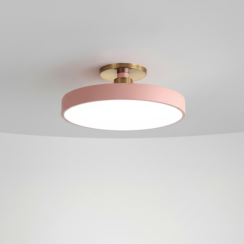 Lampe LED ronde pour plafond