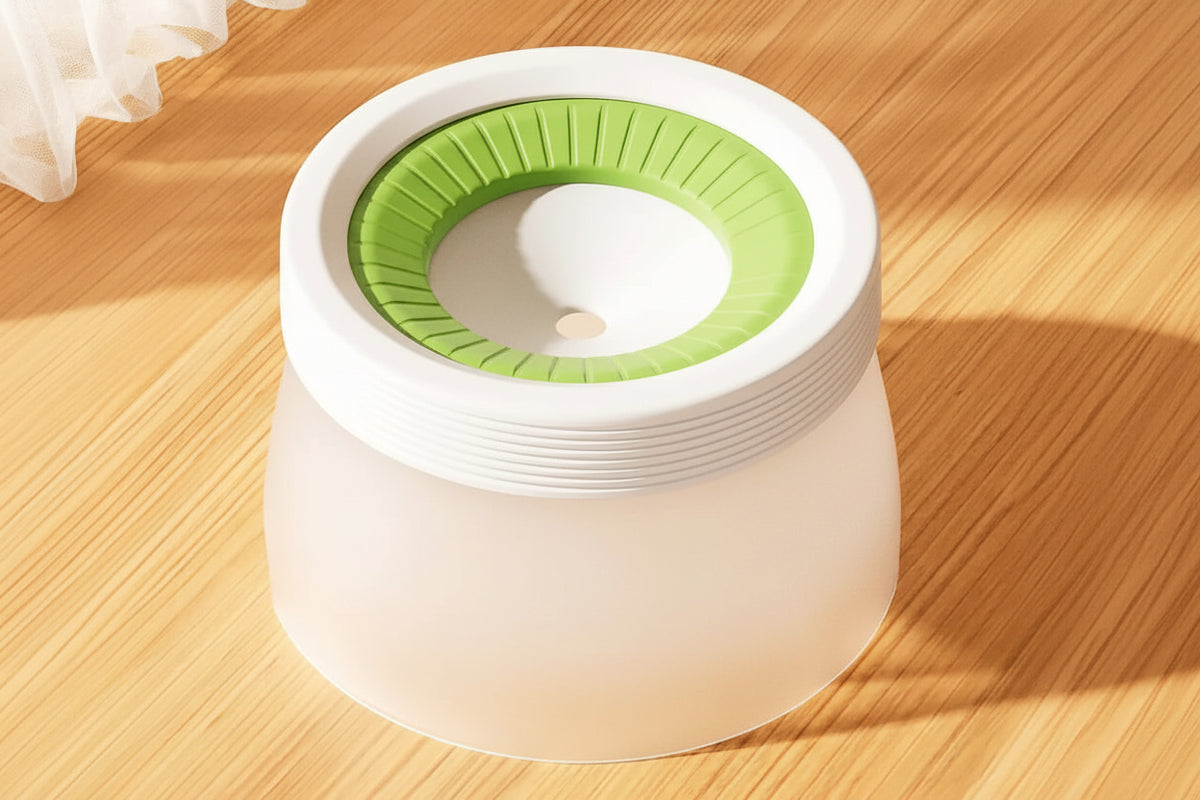 Spill-proof dog bowl