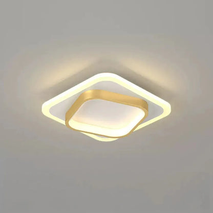Square LED ceiling light