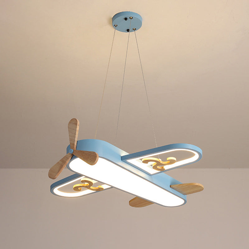 Suspension LED en forme d’avion