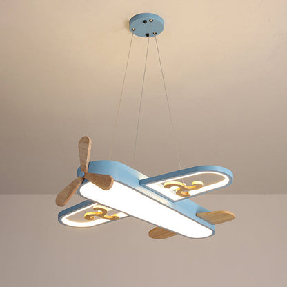Suspension LED en forme d’avion