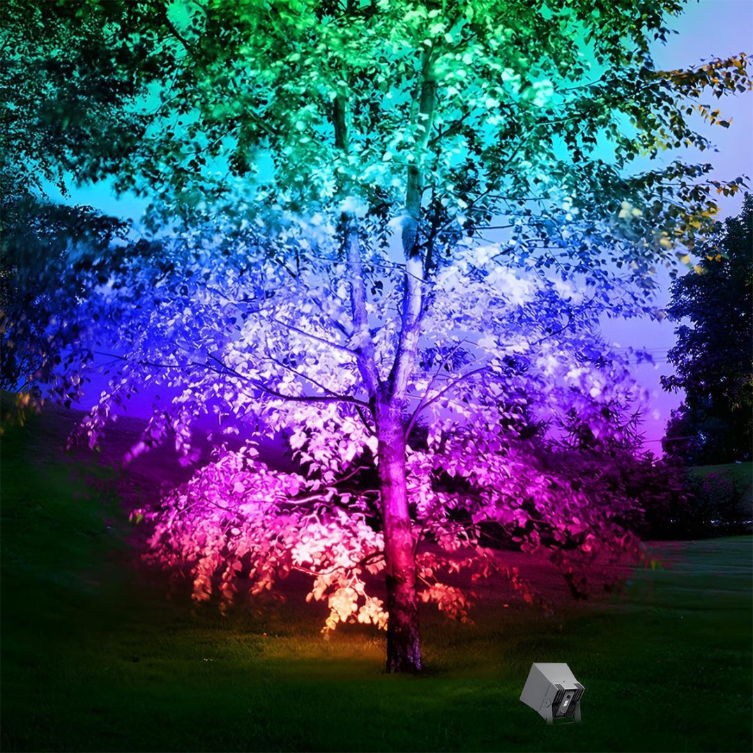Reflektor LED RGB zewnętrzny