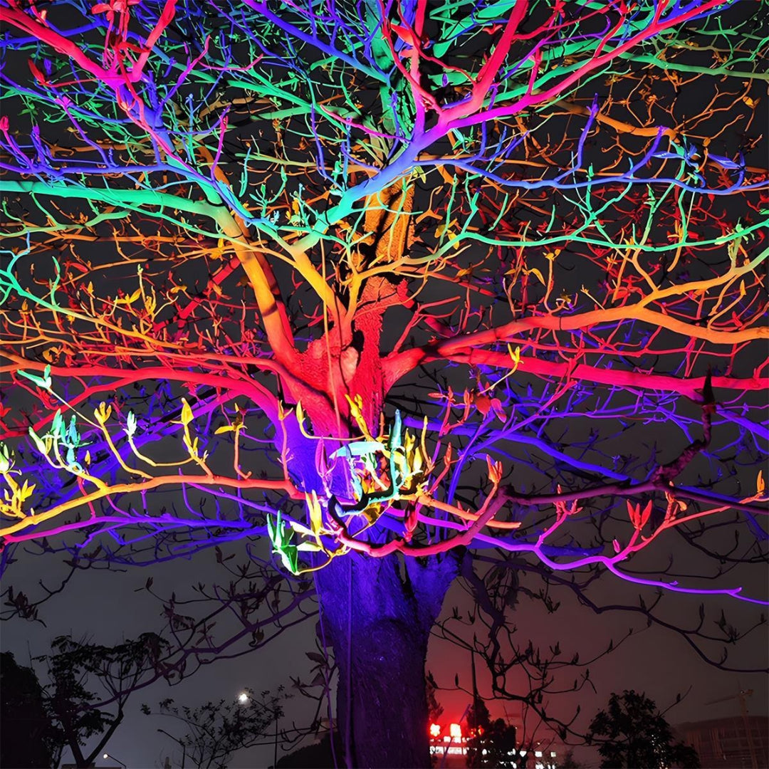 Reflektor LED RGB zewnętrzny
