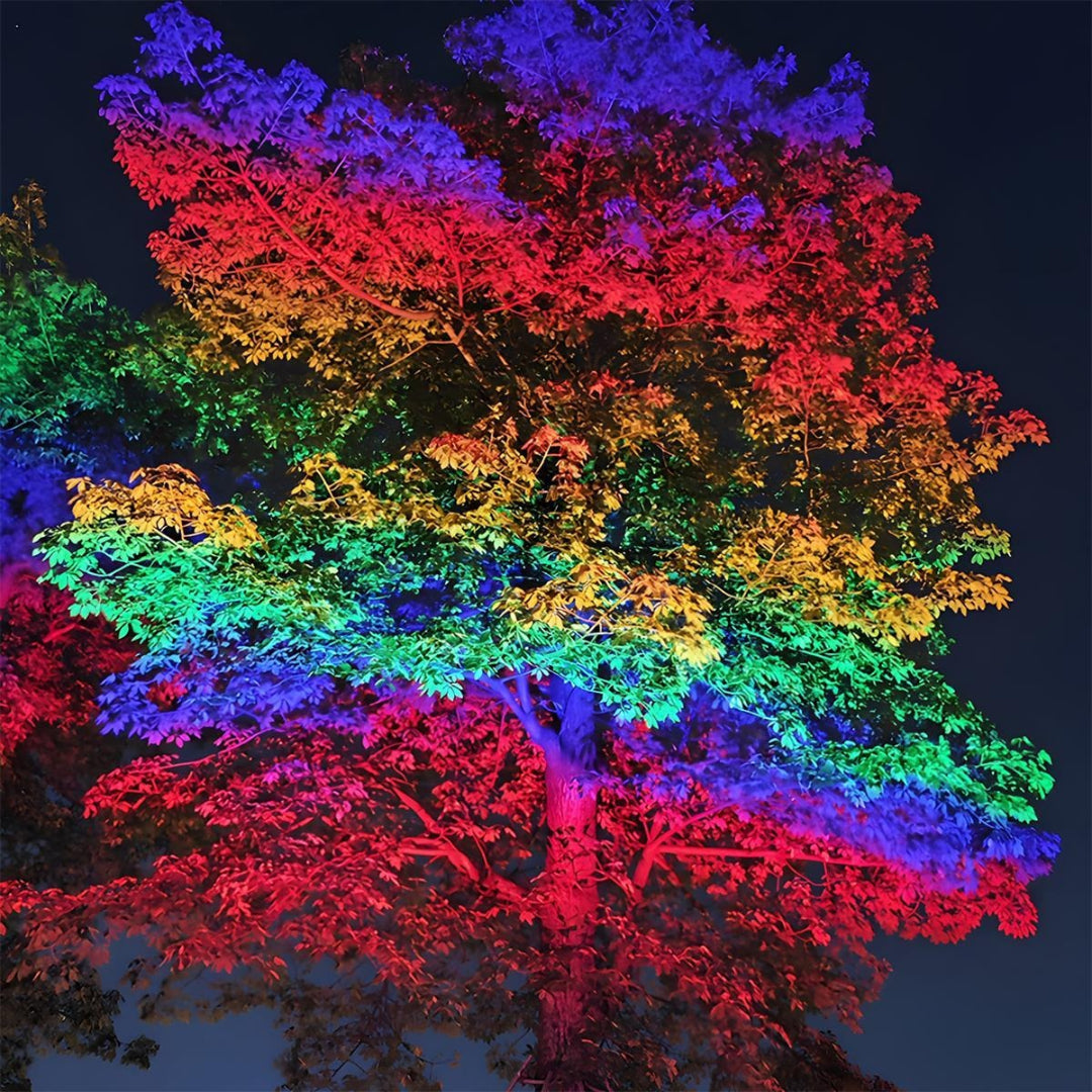 Reflektor LED RGB zewnętrzny