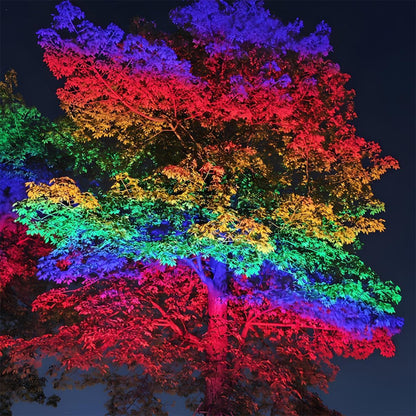 Reflektor LED RGB zewnętrzny