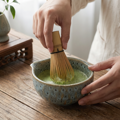 Ceramic matcha set