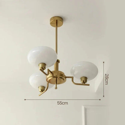 Lustre métallique plafonnier