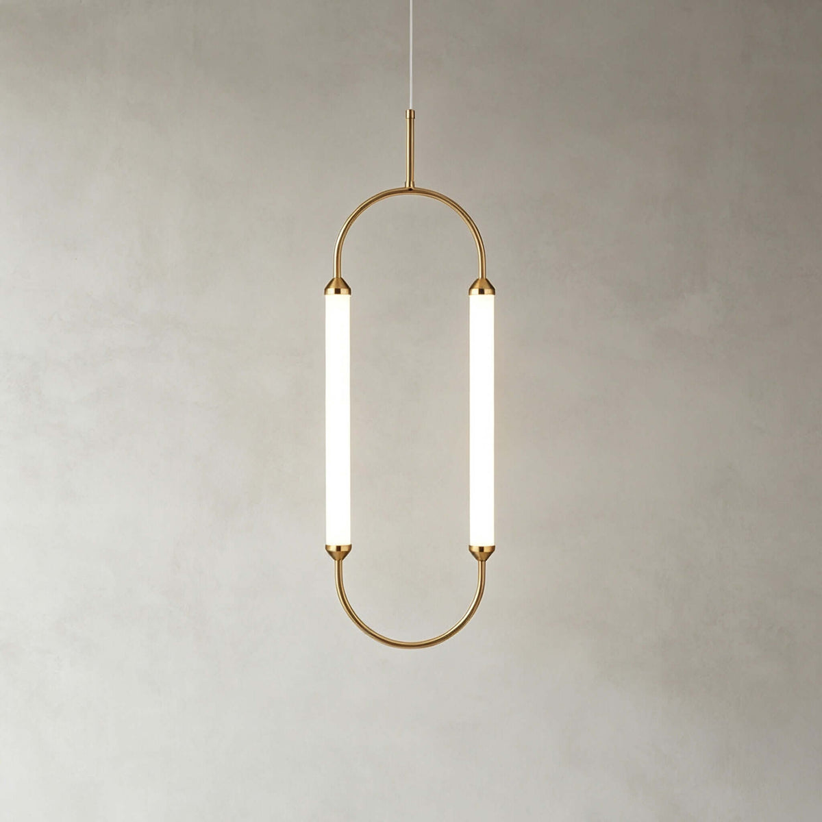 Owalna lampa sufitowa LED