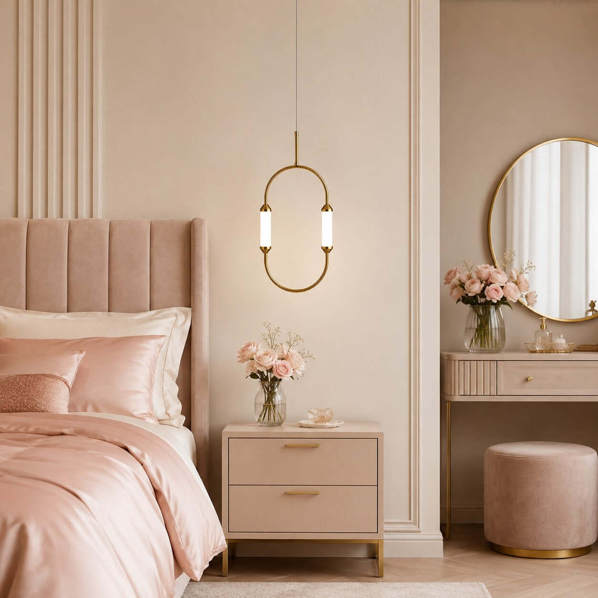 Owalna lampa sufitowa LED