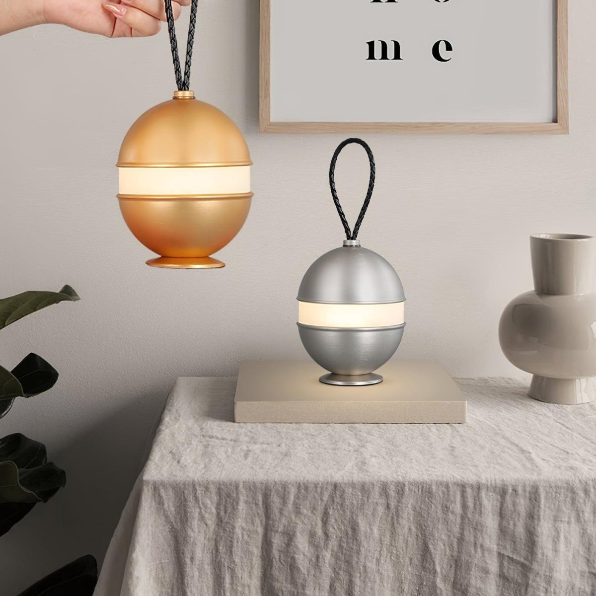 Rechargeable touch LED table lamp