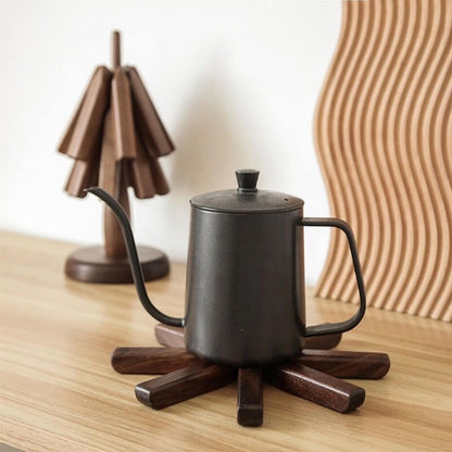 Dessous-de-plat pliable en bois