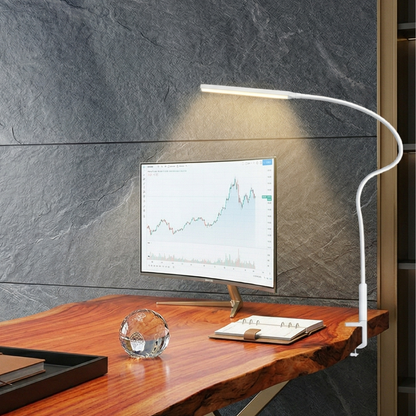 Lampe de bureau LED avec pince