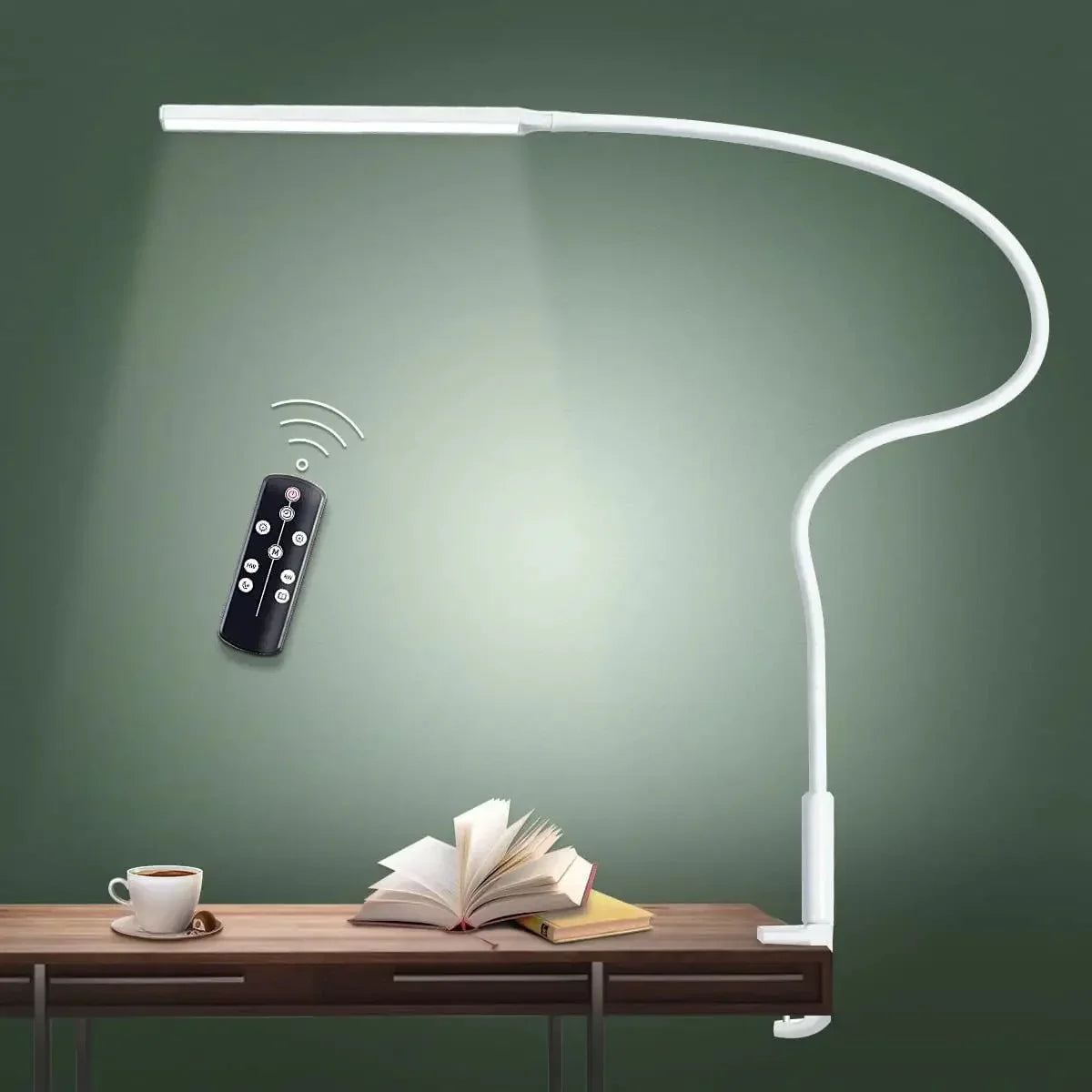 Lampe de bureau LED avec pince