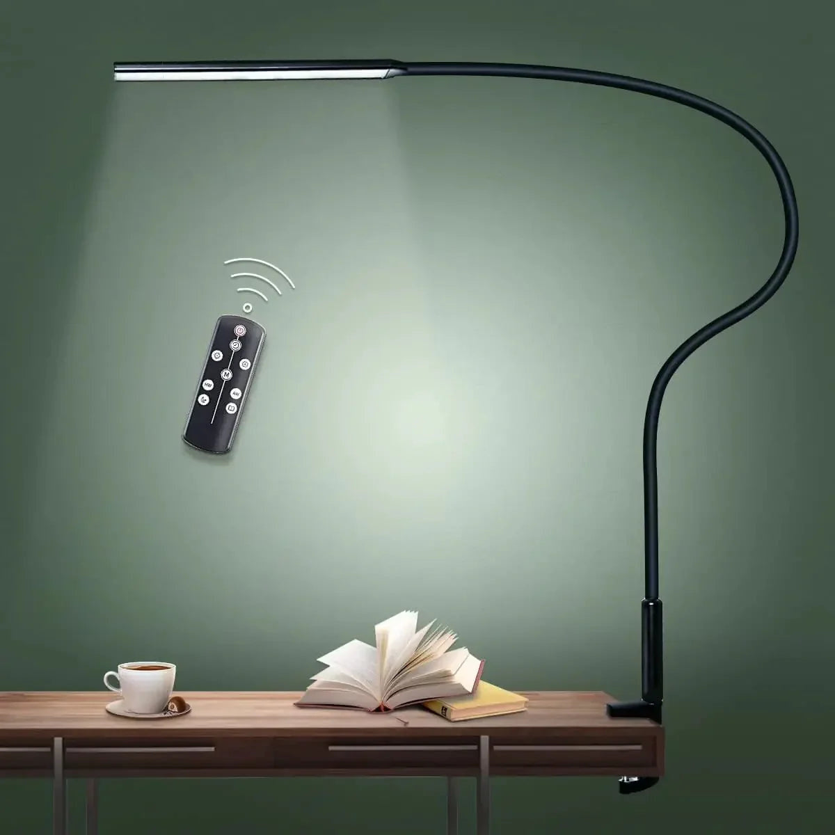 Lampe de bureau LED avec pince