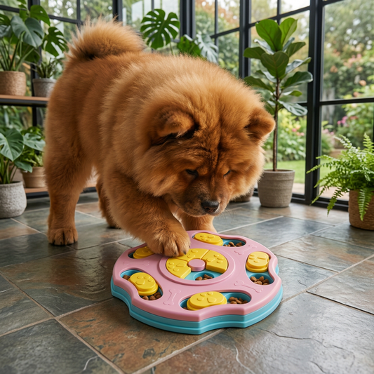 Puzzle à friandises pour chien