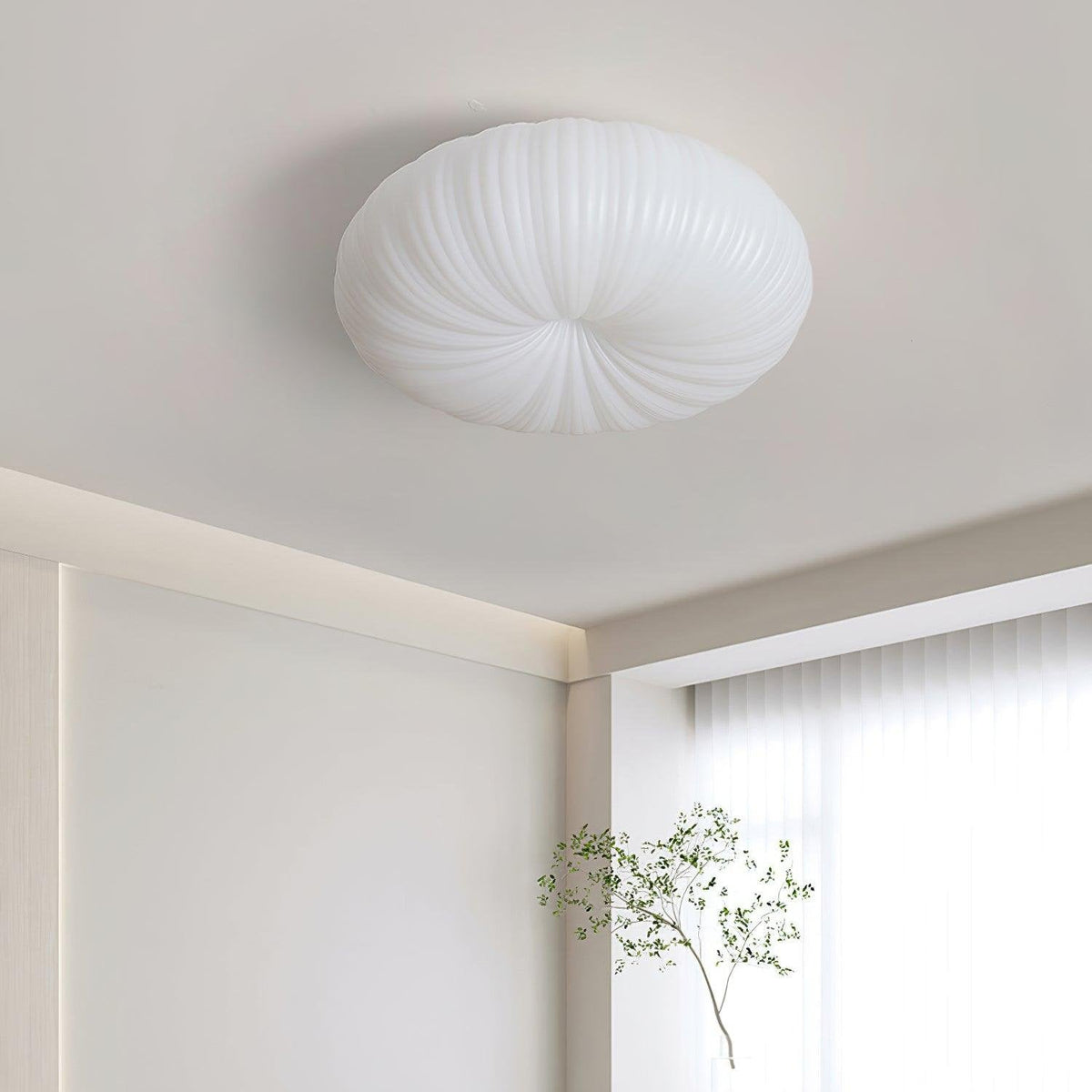 LED ceiling light with remote control