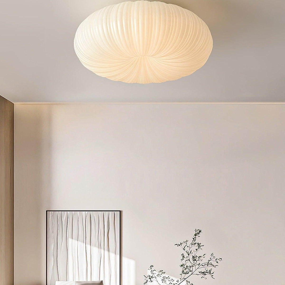 LED ceiling light with remote control
