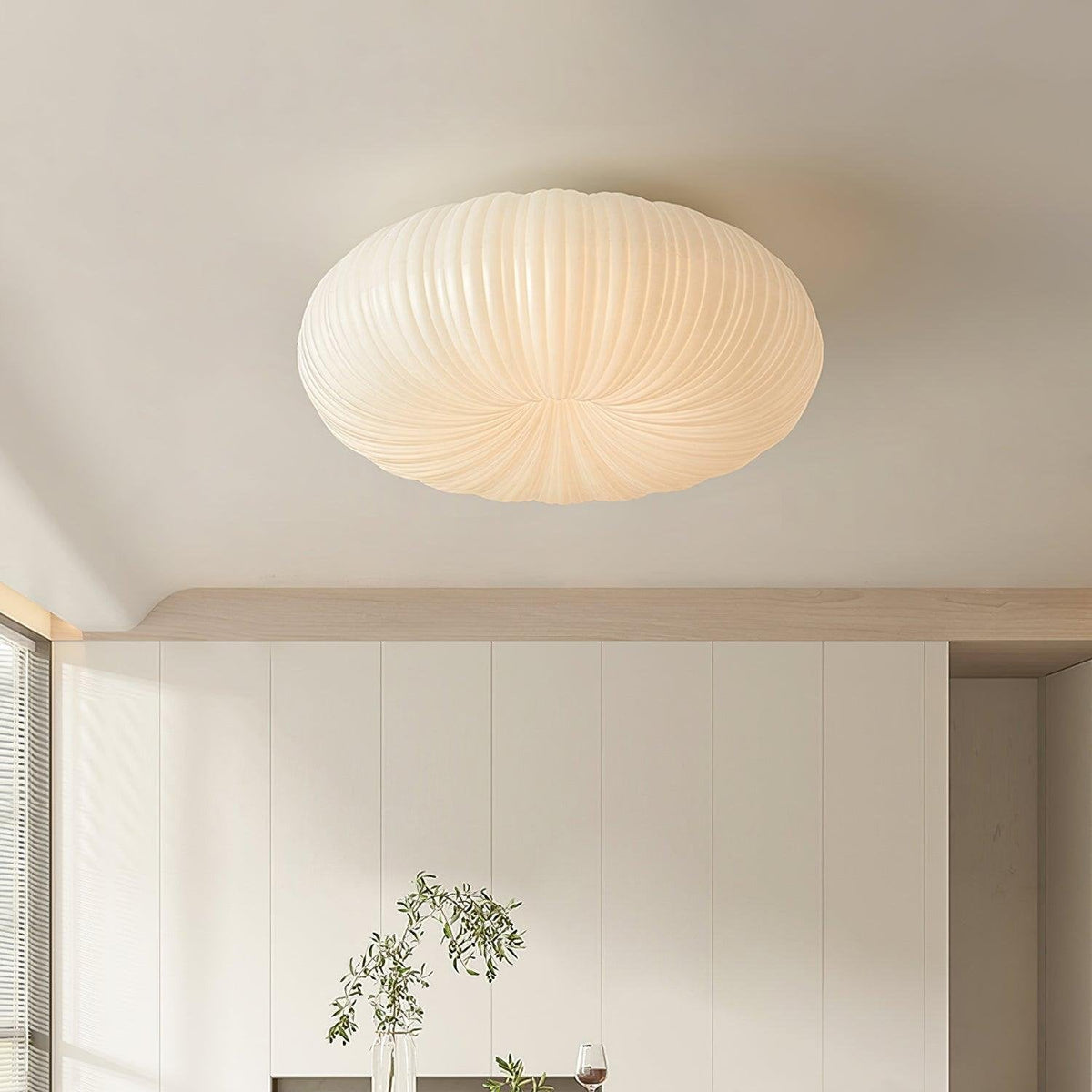 LED ceiling light with remote control