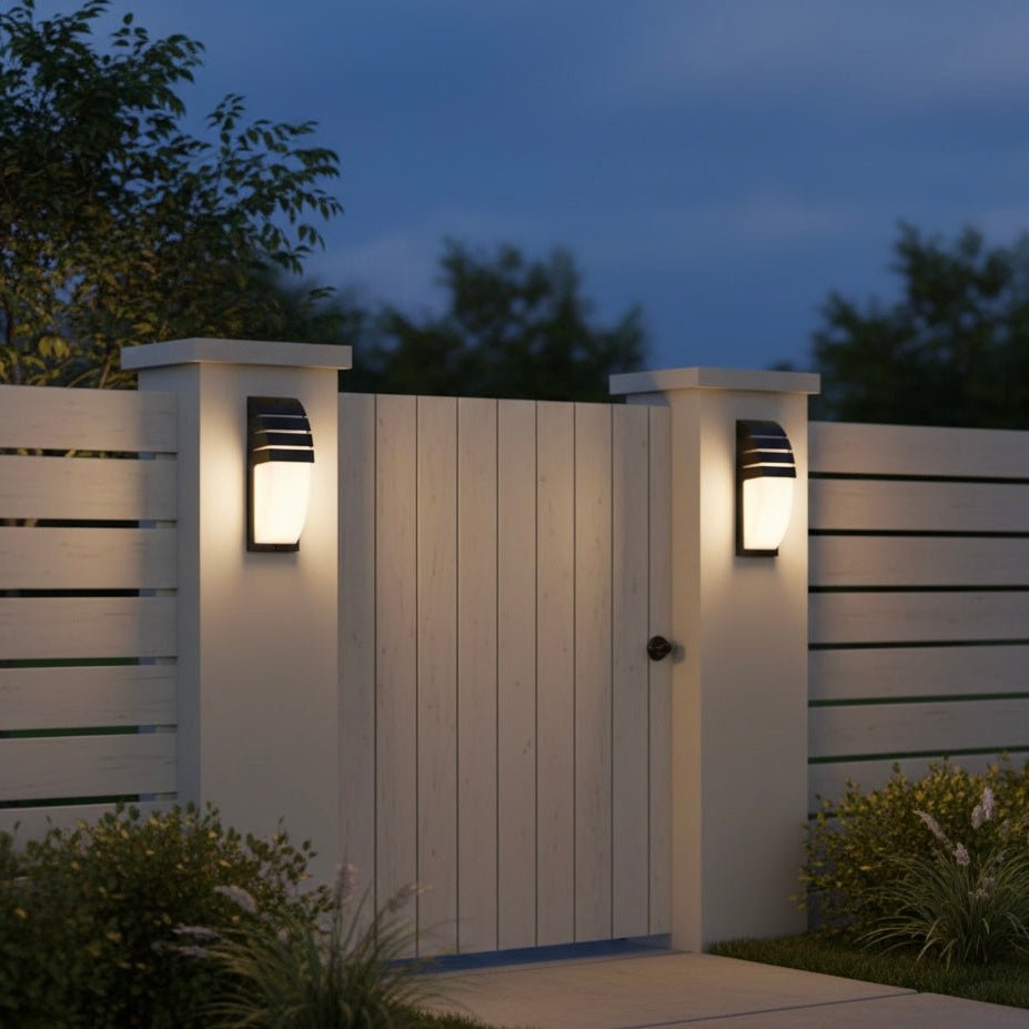 Applique murale LED noir mat