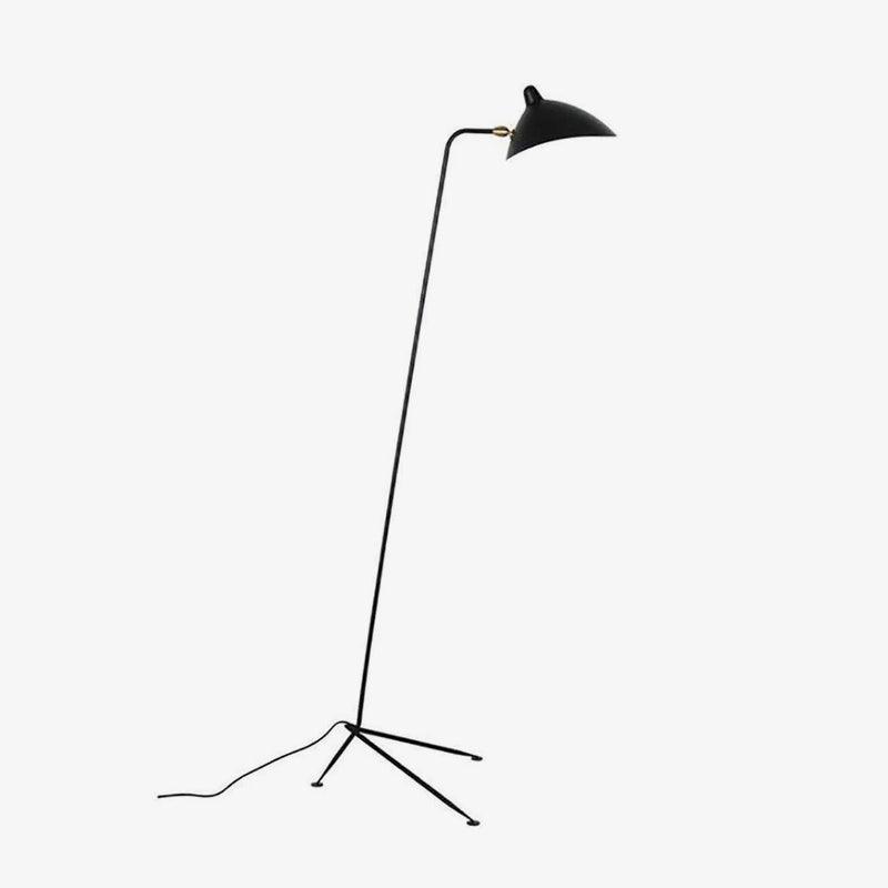 Tříramenná stojací lampa