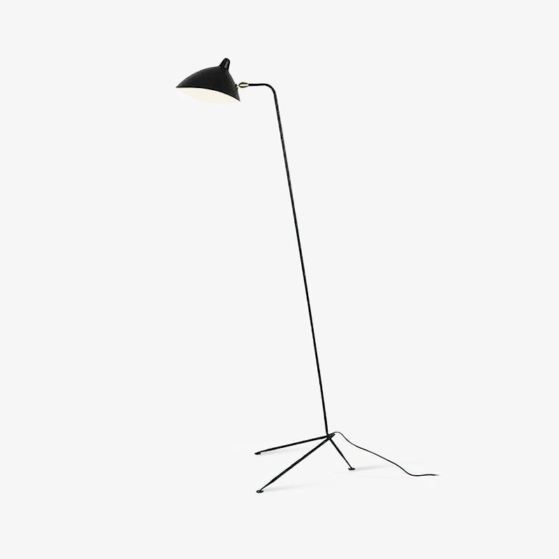 Tříramenná stojací lampa