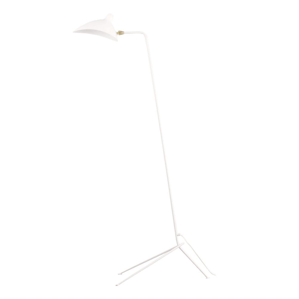 Tříramenná stojací lampa