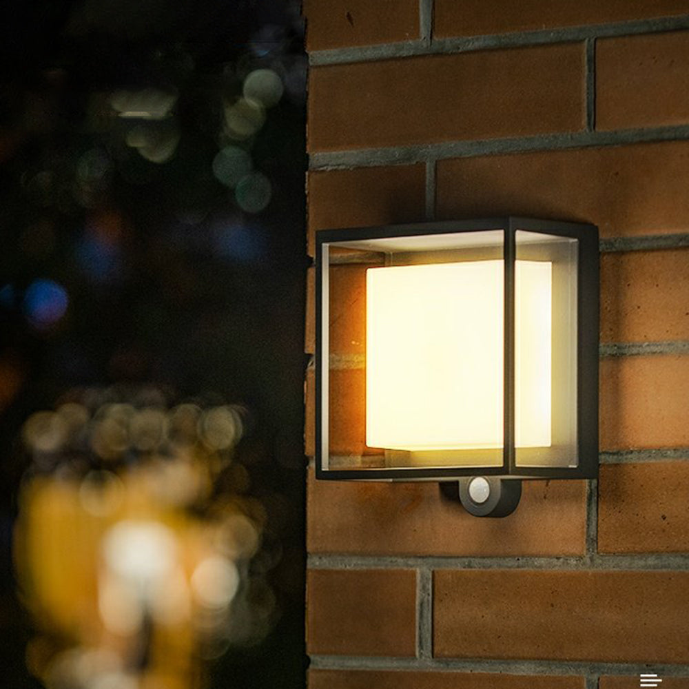 Venkovní LED solární nástěnné svítidlo