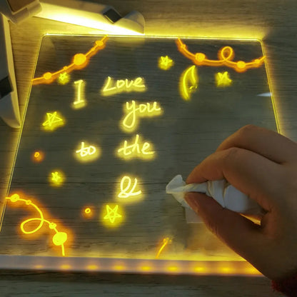 LED light board for drawing