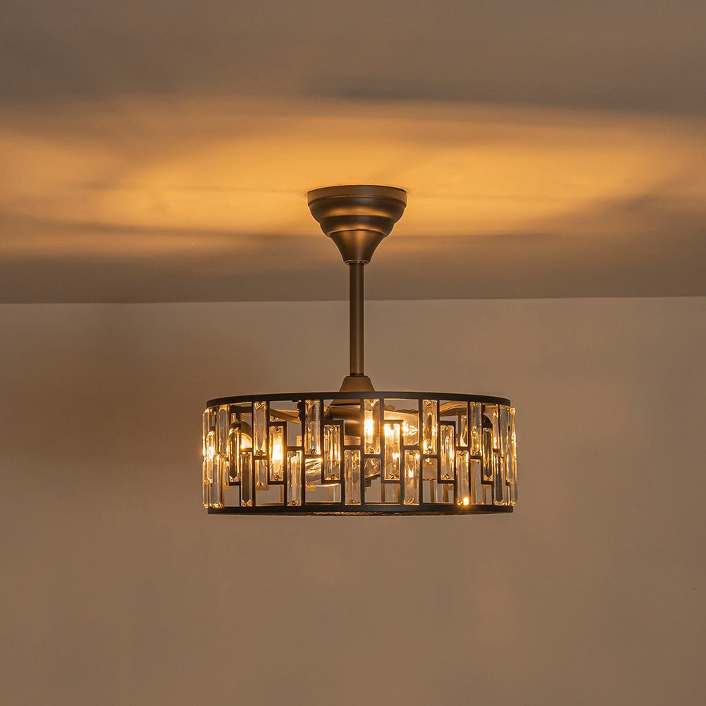Plafonnier avec ventilateur