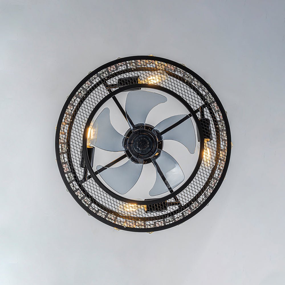 Plafonnier avec ventilateur