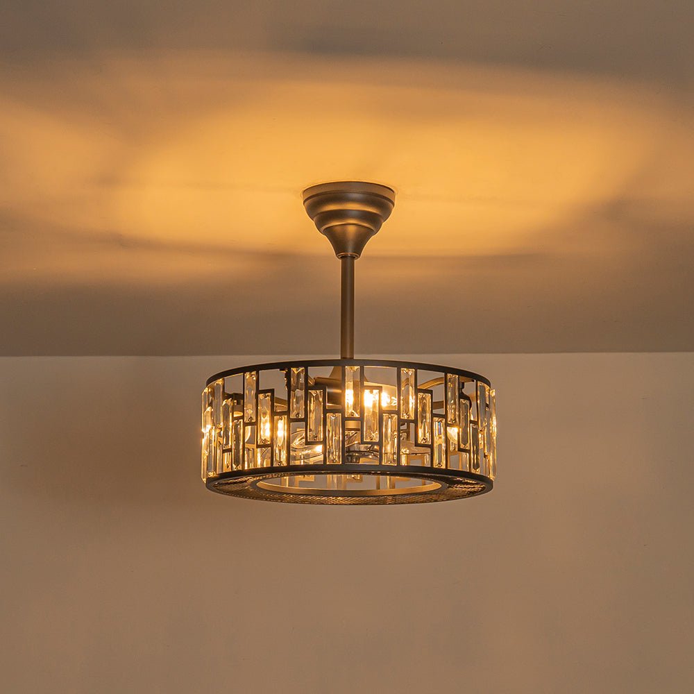 Plafonnier avec ventilateur