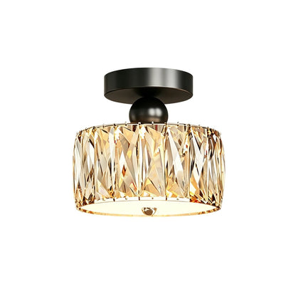 Plafonnier LED en cristal