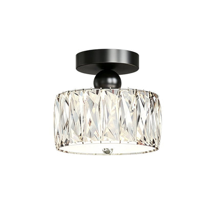 Plafonnier LED en cristal