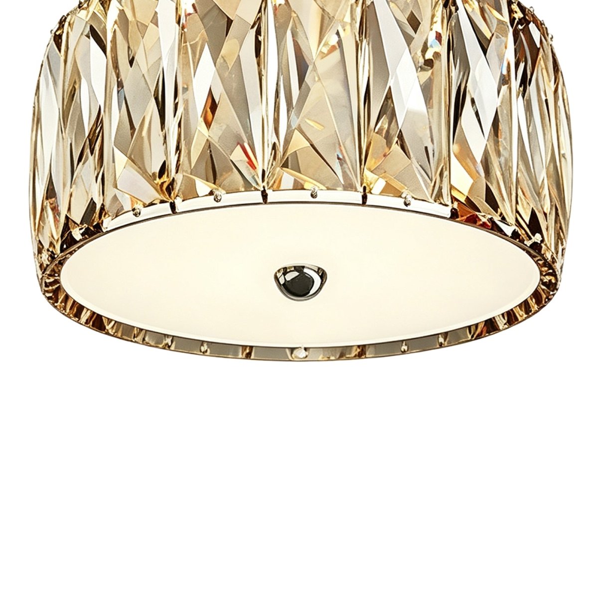 Plafonnier LED en cristal