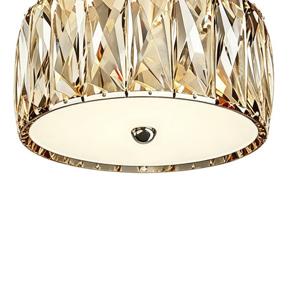 Plafonnier LED en cristal