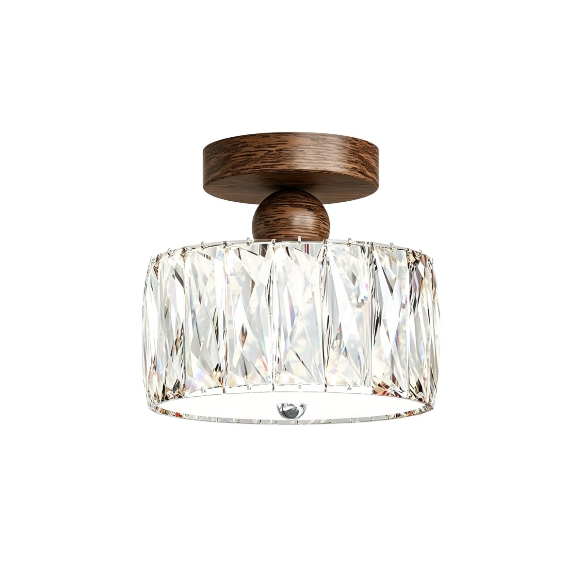 Plafonnier LED en cristal